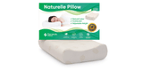 Naturelle Latex Pillow - Contoured, Adjustable, 3 Size Options