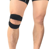 New 1PCS Pressurized Knee Wrap Sleeve Support Bandage Pad Elastic Braces Knee Hole Kneepad Safety Basketball Tennis Cycling